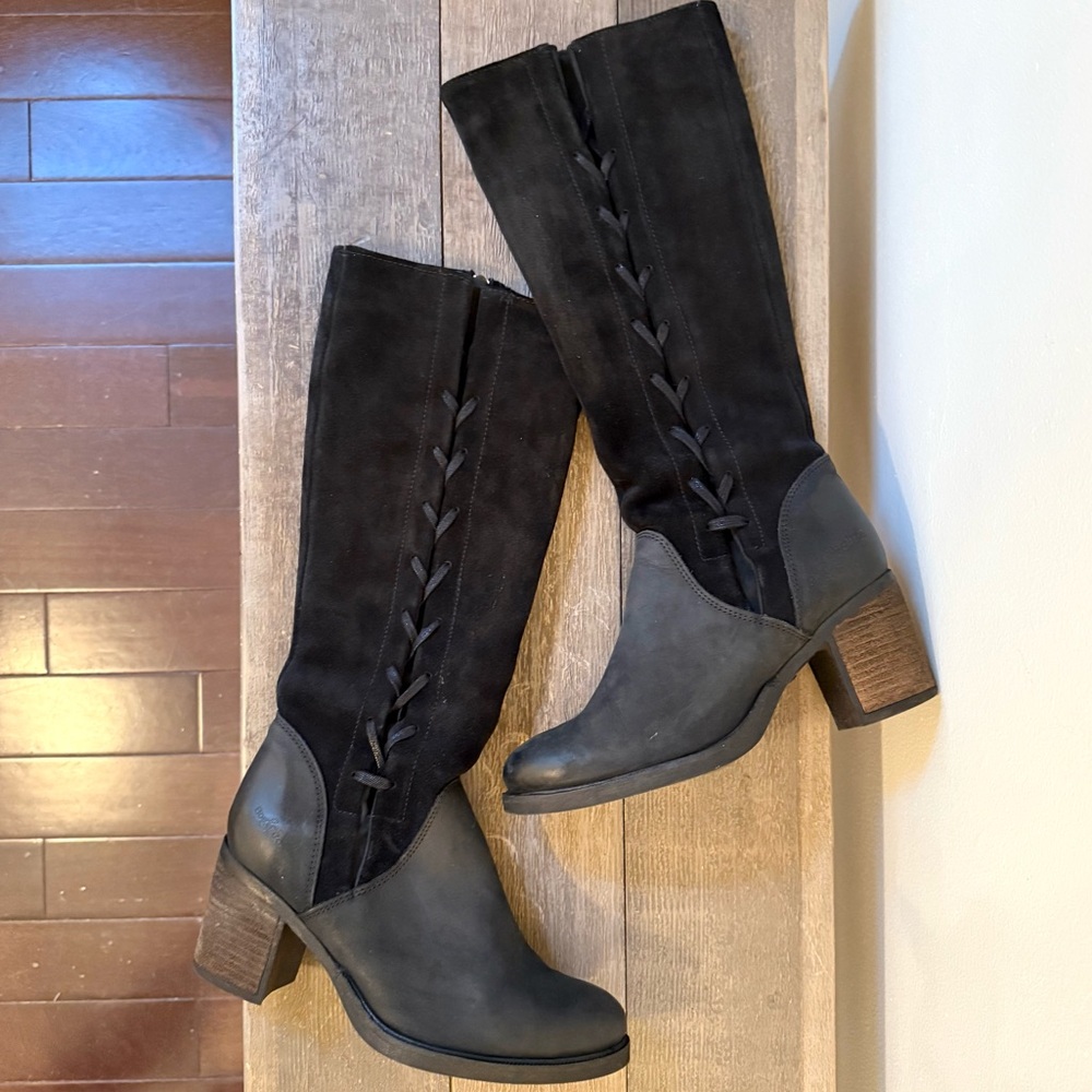 Black Suede Boots
